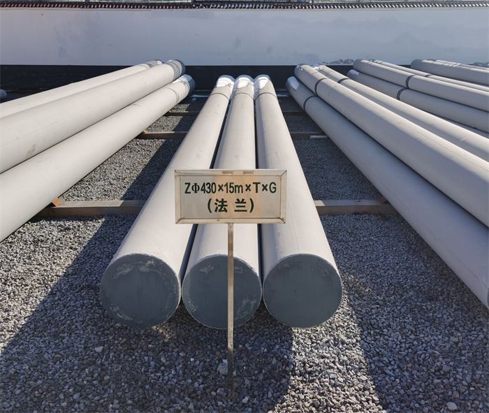 浚县430×15米×T×G砼电力电杆